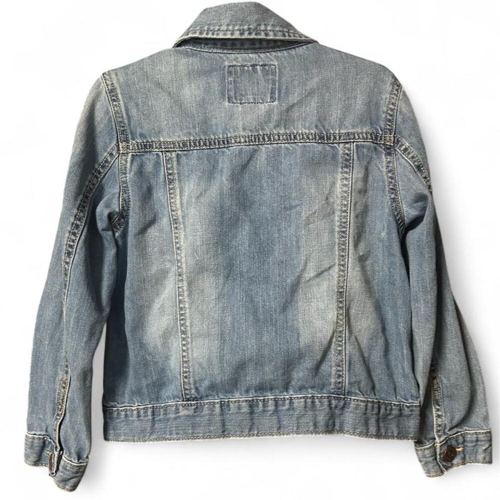 Custom OshKosh B'gosh Donald Duck denim jacket Size 7 youth - Picture 5 of 5